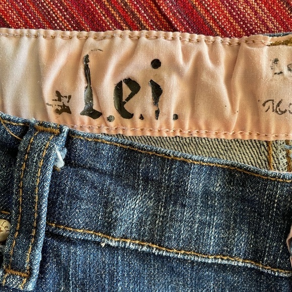 LEI Jeans Button Pockets Y2K - Picture 8 of 11